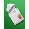 thumbnail image 3 of Fries Over Guys. Hoodie Women -Image by Shutterstock, Female 3X-Large, 3 of 4