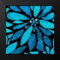 thumbnail image 2 of Saunders, Alonzo 15x15 Black Modern Framed Museum Art Print Titled - Black and Blue II, 2 of 5