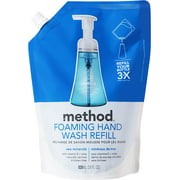 Method Foaming Hand Soap Refill, Sea Minerals, 28 oz, 1 pack, Packaging May Vary