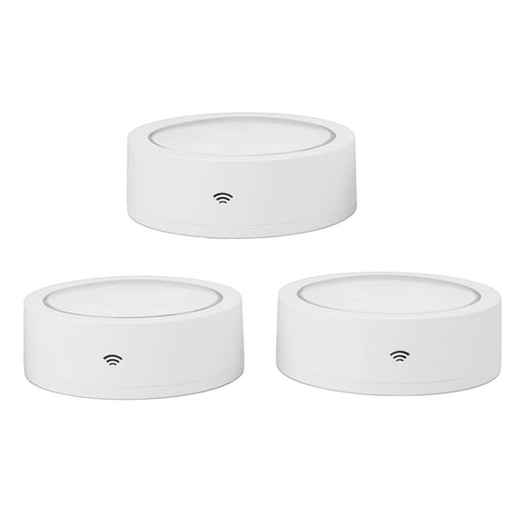 Remote Control Led Light Night Light Abs Under Cabinet Light Stick On Light 3Pcs Remote Control LED Light ABS Night Lamp Home Decoration For Cabinet Kitchen