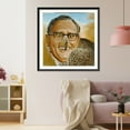 thumbnail image 3 of Historic Framed Print, [Henry Kissinger as a hawk] - 2, 17-7/8" x 21-7/8", 3 of 9