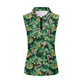 thumbnail image 5 of Yuyamidu Candy Canes Women's Sleeveless Golf Shirts Pine Cones Tennis Shirts Christmas Golf Clothes Athletic Outfits Size S, 5 of 8