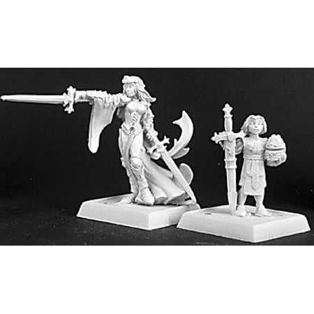 Reaper Miniatures Kristianna, Crusaders Warlord #14212 Crusaders Unpainted Mini