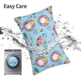 thumbnail image 5 of Kdxio Cotton Pillow Cases 14"x20" Pillowcases,Soft and Breathable Bedroom Pillow Cases-Gnome Pool Party-No Pillow Core, 5 of 5