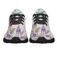 thumbnail image 5 of Hummingbird Flower Shoes Sneakers Black Size 8.5, 5 of 7