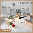 thumbnail image 4 of Silicone Bathroom Tray - 2 Piece Set Large (10") Nonslip Bathroom Vanity Tray Silicone Bathroom Tray Countertop Vanity Trays for Bathroom Perfume Trays for Dresser Bathroom Counter Tray, 4 of 10