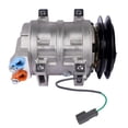 thumbnail image 5 of A/C Compressor for John Deere Excavators 135C 200CLC 210 225CLC 230CLC 270CLC 370C 75C 80C – OEM 4456130, 5060122330, 5068503 – DKS15CH, 24V, 5 of 9
