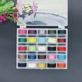 thumbnail image 2 of Miangastore 25 Pcs in 1 Box Sewing Machine Bobbins Spools and Sewing Thread Assorted Colors with Transparent Storage Case and Tapeline, 2 of 8