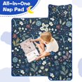 thumbnail image 4 of Pioneer Flower Floral Print Pattern Toddler Nap Mats for Kids Preschool,Sleeping Mat Bag or Kids,Toddler Sleeping Bag,Toddler Nap Mat or Daycare, 4 of 6