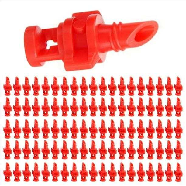 200 Piezas de Riego con Boquilla de Nebulización de 360 Grados, Rociador de Aspersores para de Riego de Jardín, Rociador Que Automatiza los Goteros