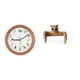 thumbnail image 1 of Reloj de pared,Reloj de pared con pájaro cantor Relojes de pared con pájaros,Relojes de pájaros con sonido Reloj decorativo que canta,Soporte de papel higiénico,Escultura de pared de búho, 1 of 8