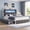 Gary, variant on Hijob Twin Size Bed Frame for Boys/Kids with 2-Tier Storage Headboard, Velvet Upholstered Platform Bed with 2 Storage Drawers, Built in Charging Station & LED, Gray