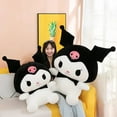 thumbnail image 6 of cartoonstore Kuromi My Melody Plush Toy, 75CM, Birthday, Short Plush, PP Cotton, 6 of 26
