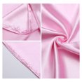 thumbnail image 2 of REGALWOVEN 1 Pcs Satin Pillow Cases for Hair and Skin Breathable, Cooling Pillow Covers Pink King, 2 of 7