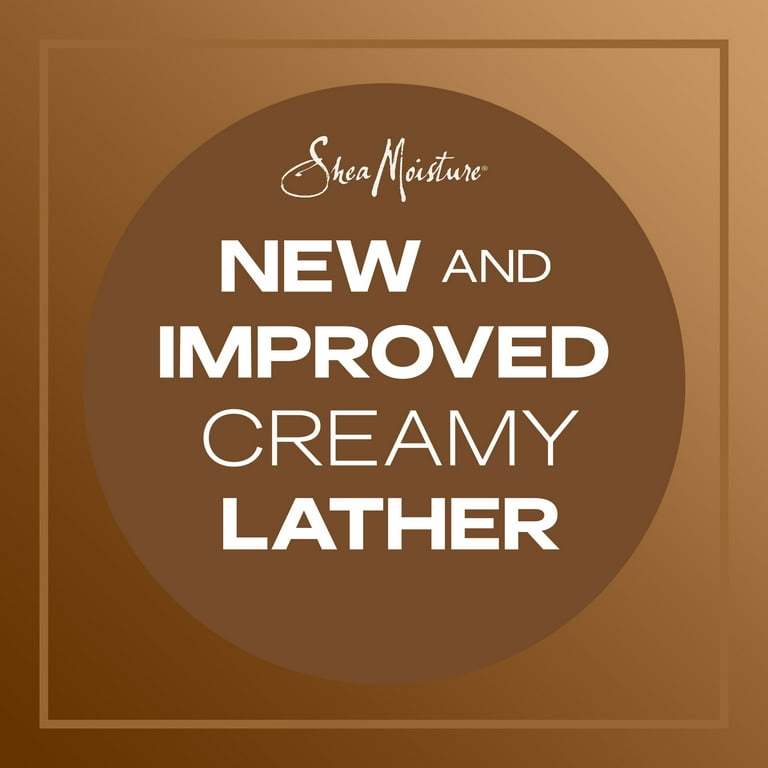 SheaMoisture Moisture Retention Daily Shampoo with Raw Shea Butter for All Hair Types, 13 fl oz