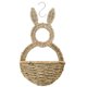 thumbnail image 3 of Cesta colgante de pared con diseño de conejito de Pascua - Decoración abierta sin forro para ramos, dulces y flores de Pascua - Para uso en interiores o exteriores cubiertos para una decoración, 3 of 9
