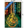 thumbnail image 3 of The Wizarding World: Harry Potter - House Crests Wall Poster with Push Pins, 22.375" x 34", 3 of 3