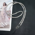 thumbnail image 1 of HLONK Rhinestone Office Lanyard  30” Bling Shoulder Strap Neck Lanyard with Metal Clasp & Keyring  Crystal Lanyard for Women  ID Card  Keys Strap  Colorful1, 1 of 9