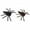 Black & Gold, variant on Eosunjian Glittering Spider Hair Clip Halloween Spider Hairpin 1/2pcs Halloween Spider Hair Clip Glittering Spider Hairpin for Women Toddler Kids for Halloween