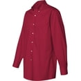 thumbnail image 1 of Camisa de sarga de Manga larga Van Heusen 13V521 Scarlet S, 1 of 2