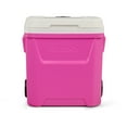 thumbnail image 2 of Igloo 60 QT Laguna Ice Chest Cooler with Wheels, Fuchsia Pink, 2 of 15