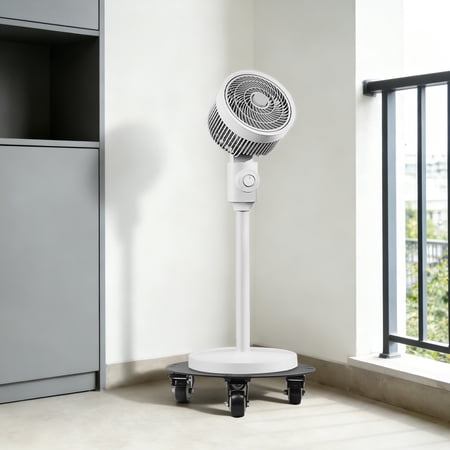 Black Q235 Steel Stainless Steel 30.5cm Round Furniture Carrier Load 500 Pounds Moving Tray