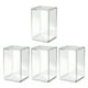 thumbnail image 1 of 4 Pack Transparent Toy Figurine Figurine Storage Box, 1 of 5