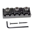 thumbnail image 2 of Tuerca de cuerda de guitarra eléctrica shamjiam con tornillos de llave para puente Tremolo 43 mm negro, 2 of 7
