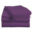 Top King Size Sheets for Sleep Number Bed (4 Pcs) 100 Microfiber