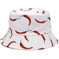 thumbnail image 4 of CoCopeaunts Reversible Bucket Hats Girls Fashion Sun Protection Packable Outdoor Cool Fisherman Hat for Unisex Travel Camping, 4 of 8