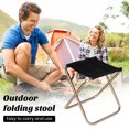 thumbnail image 3 of LJNYFDC Portable Outdoor Chair High Stability Folding Chair Waterproof Strong Load Bearing Compact Portable Collapsible Stool, 3 of 6