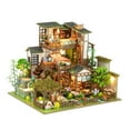 thumbnail image 2 of Casa de Muñecas DIY Miniatura Pequeños Kits de Construcción Juguetes Creativos de Artesanía en Madera, 2 of 9