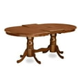 thumbnail image 4 of East West Furniture  Dining Furniture Set Includes an Oval Table with Butterfly Leaf and Dining Chairs (Chair Seat Type Options) PLML5-SBR-C, 4 of 5