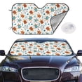 thumbnail image 2 of Daiia Various Turtle Windshield Sun Shade for Car SUV Truck ( ), Car Sun Shade Windshield, Car Shades for Front Windows, Sunshade for Car Windshield, 2 of 7