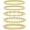 5PCS Gold-A, variant on Women's 14K Gold Plated Beaded Bracelet Gold Stretch Bead Ball Bracelet Stacking Set Decoration
