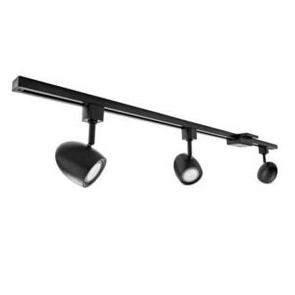Lithonia Lighting 3'' 3-Light GU10 LED bulb Track Lighting Set
