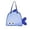 Blue, variant on Large Capacity Fish Shape Mesh Beach Bag, Quick Dry Beach Tote, Swimming Gear & Towels, Multi-Color Foldable Beach Storage Bag for Outdoor Travel
