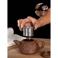 thumbnail image 6 of Handmade Dragon Teapot With Filter Tea Infuser Strainer Teacup Kettle Authentic Yixing Purple Clay Tea Sets Household Teaware, 6 of 7