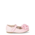 thumbnail image 2 of Wonder Nation Toddler Girls Mary Jane Flower Shoes, 2 of 5