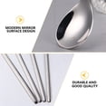 thumbnail image 3 of Miangastore 4Set Coffee Stirrer Spoons Stainless Steel Mirror Polishing Kitchen Utensils, 3 of 9
