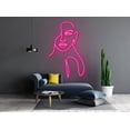 thumbnail image 3 of Glowneon Woman Face Line Neon Signs, Abstract Art for Girlroom Decor, 3 of 4