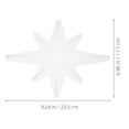 thumbnail image 4 of 2 unids Octagonal Star Molds Star Silicone Molds DIY Árbol de Navidad Colgante Moldes, 4 of 5