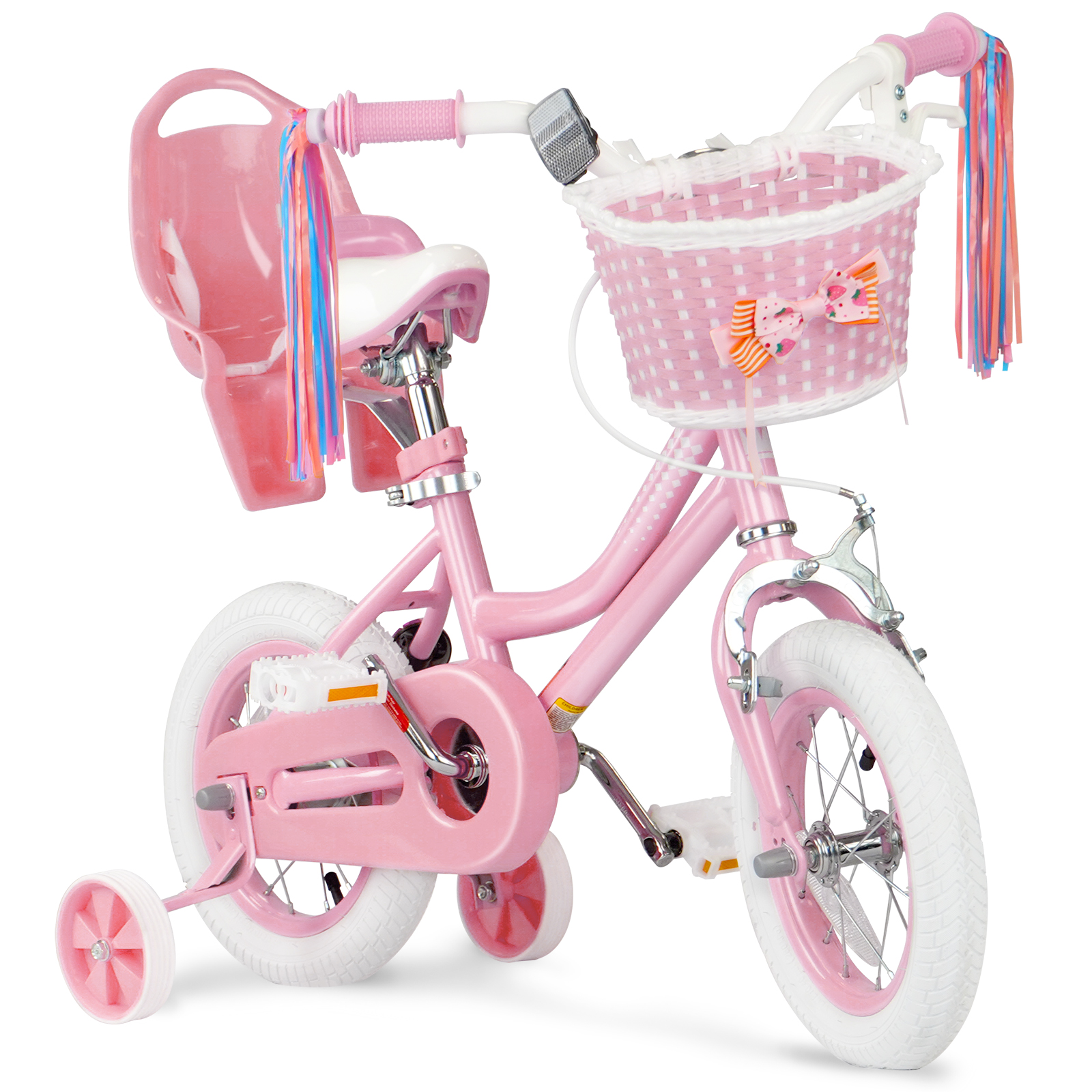 XJD Princess 12" Kids Bike with Training Wheels photo 7
