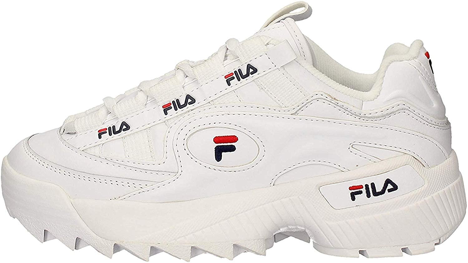 fila chunky sneakers white