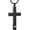 Black, variant on Birthstones Cross Urn Necklaces for Ashes - Cross Cremation Ashes Necklaces for Human / Pet Ashes Memorial Locket Keepsake Cremation Jewelry for Women Men
