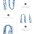 thumbnail image 3 of Luxshiny 1 Paire de Lacets Plats Bleus pour Patins à Roulettes en Polyester Durable pour Usage Quotidien, 3 of 8