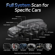KONNWEI MAXOBD Full System Bluetooth ODB2 Code Reader Diagnostic Scanner Tool Check Engine,Voltage Test,I/M Readiness,Data Stream,Auto VIN,for iOS & Android System