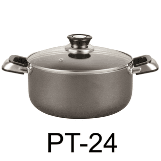 Prime Pacific Mega Cook Stock Pot with Lid Size: 24-Qt. P24