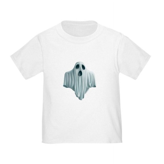 CafePress - PD Moreno's Halloween Ghost Toddler T Shirt - Cute Toddler T-Shirt, 100% Cotton