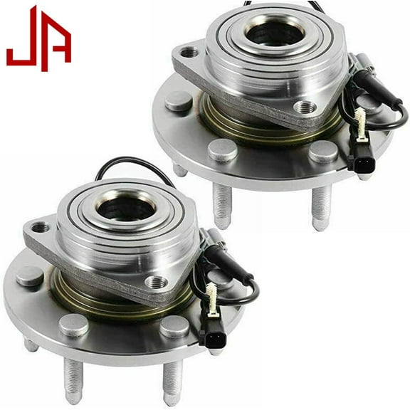JADODE 515160 Wheel Bearing 6 Lugs Front Wheel Hub Bearing Assembly Fits Cadillac Escalade XTS Silverado 1500 Suburban Tahoe, GMC Sierra 1500(Limited Yukon 1500 (XL)) Hub Bearing w/ABS 4WD AWD 2pc